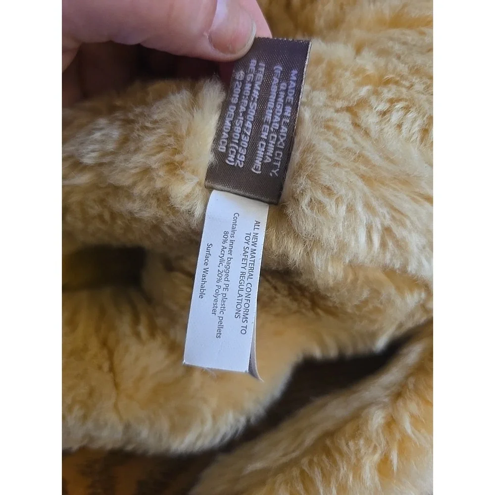 DEMDACO PLUSH REALISTIC GOLDEN RETRIEVER With‎ PUPPY DOG
